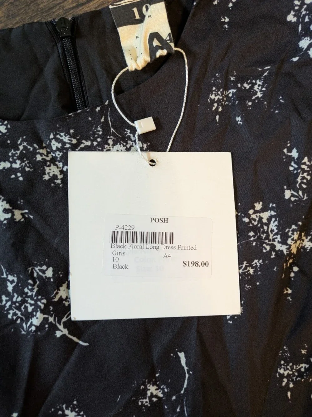 AFour NWT Modest Floral Tiered Maxi Dress 10 XS Cottagecore Whimsigoth Ruffle